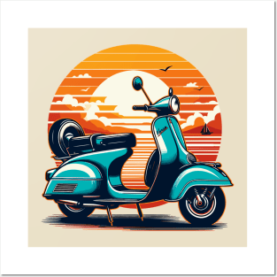 Piaggio Vespa Posters and Art